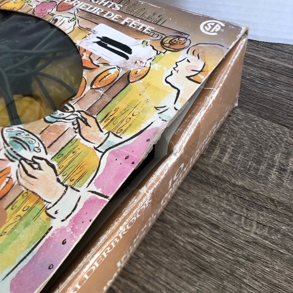 Vtg Alderbrook Blow Mold Fruit String Lights - Picture 14 of 16